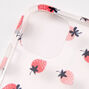 Strawberry Ring Holder Protective Phone Case - Fits iPhone 11,