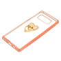 Coque de portable avec anneau de support c&oelig;ur - Compatible avec Samsung Galaxy Note 8,