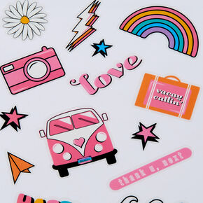 DIY Retro Stickers,