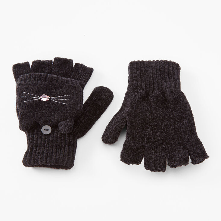 Cat Gloves - Black,