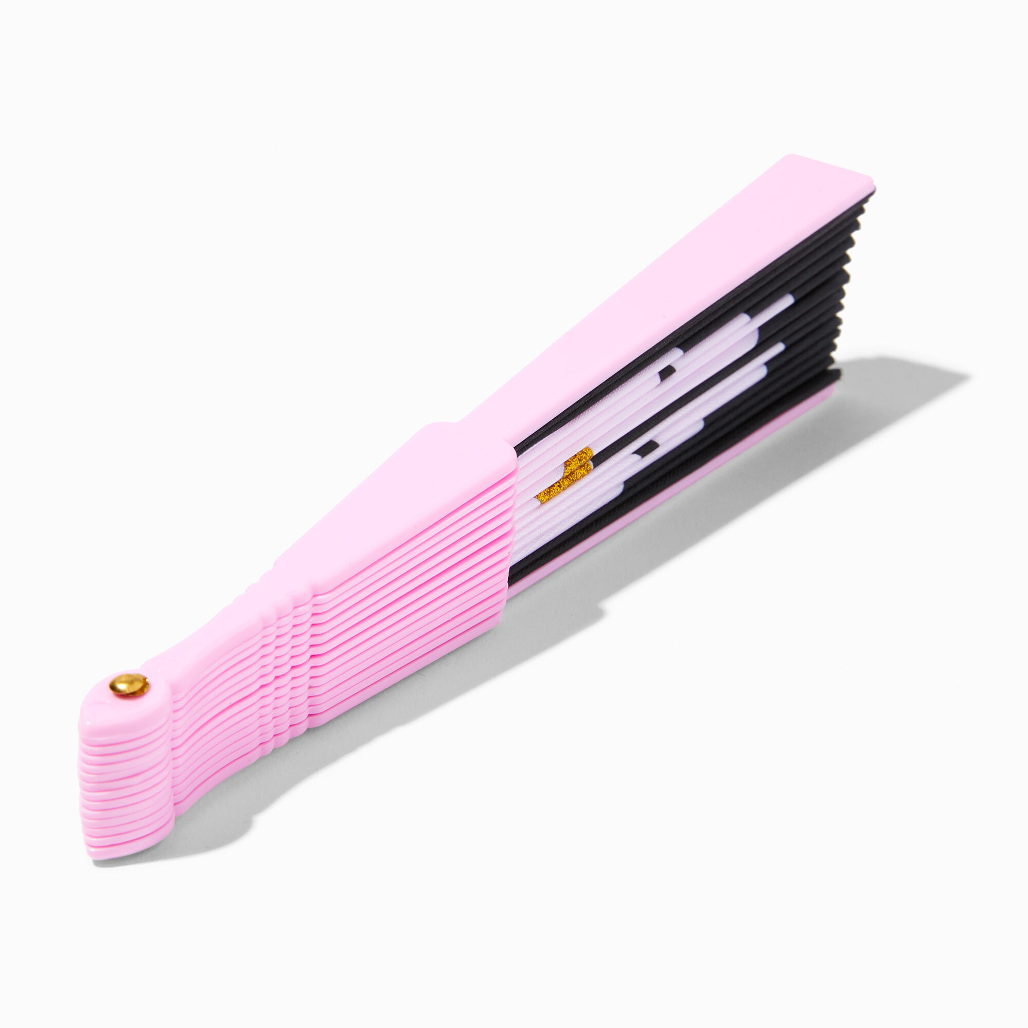 Claire's Club Pink Penguin Folding Fan,