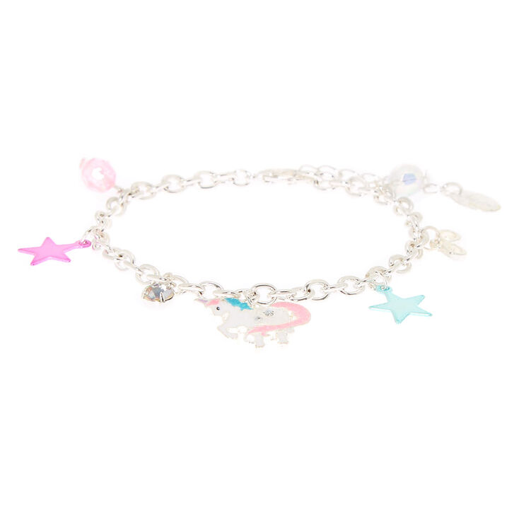 Cosmic Unicorn Charm Bracelet,