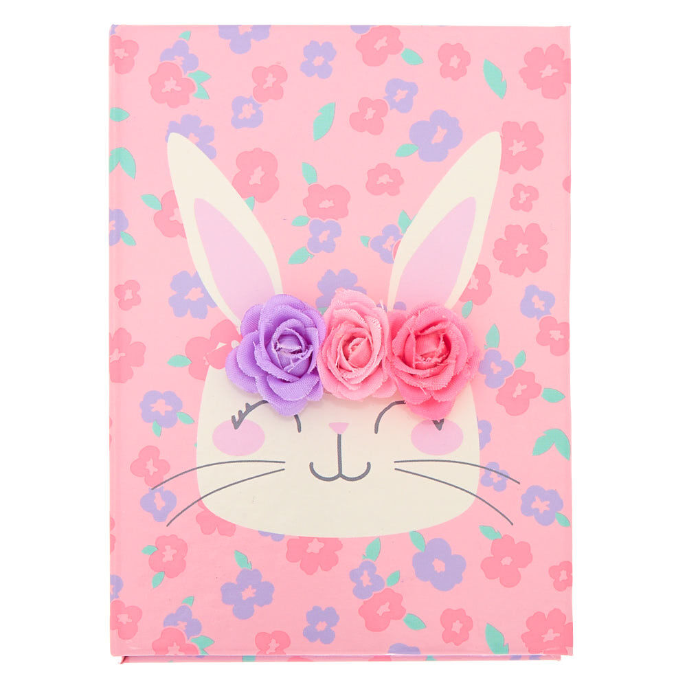 Claire's Club Floral Bunny Mini Makeup Set - Pink,