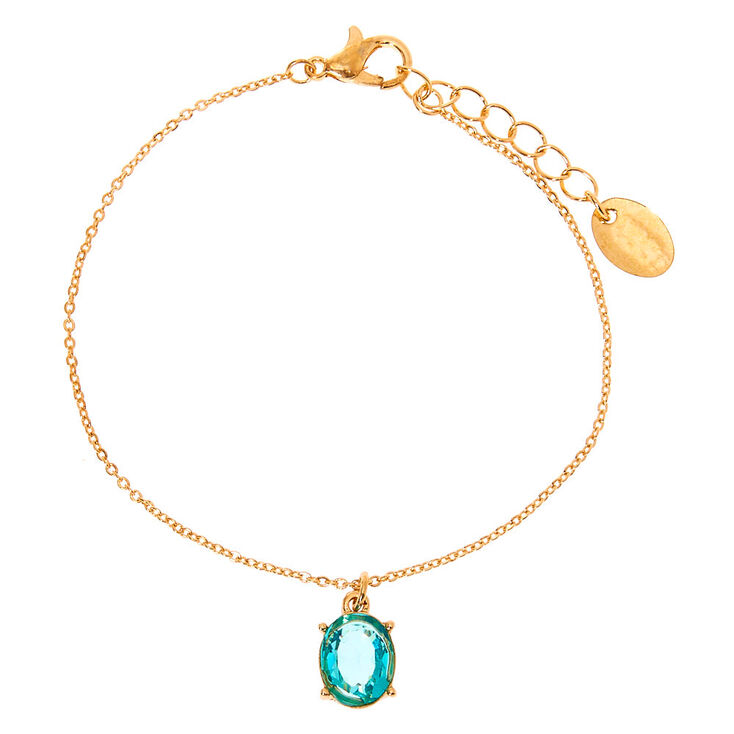 December Birthstone Jewellery Gift Set - Blue Zircon, 3 Pack,