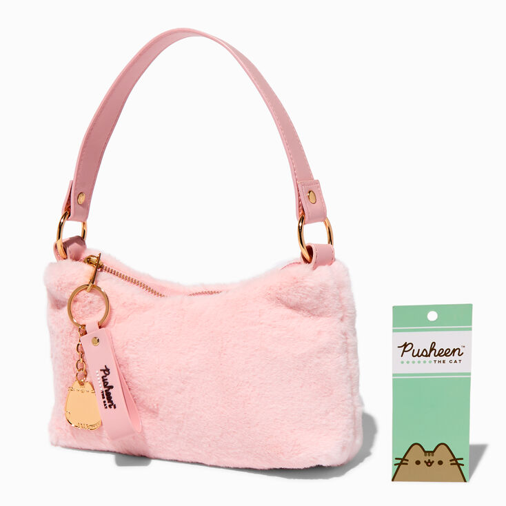 Pusheen® Pink Sherpa Shoulder Bag