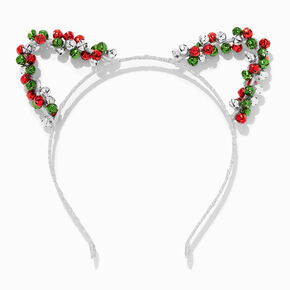 Jingle Bells Cat Ears Headband,
