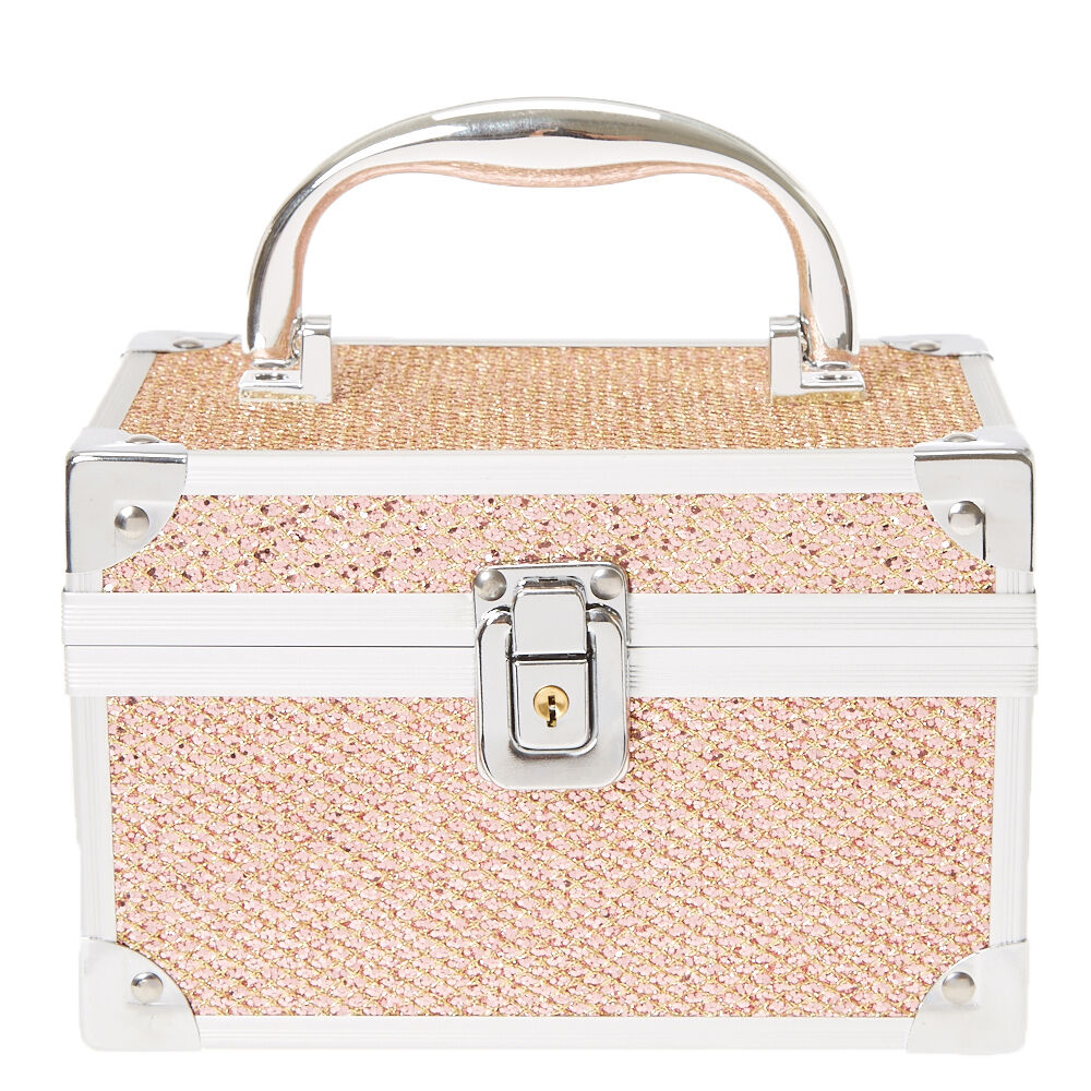 Small Rose Gold Lock Box,