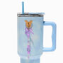 Gold-tone Butterfly &amp; Lilac Bow Sticker Charm,