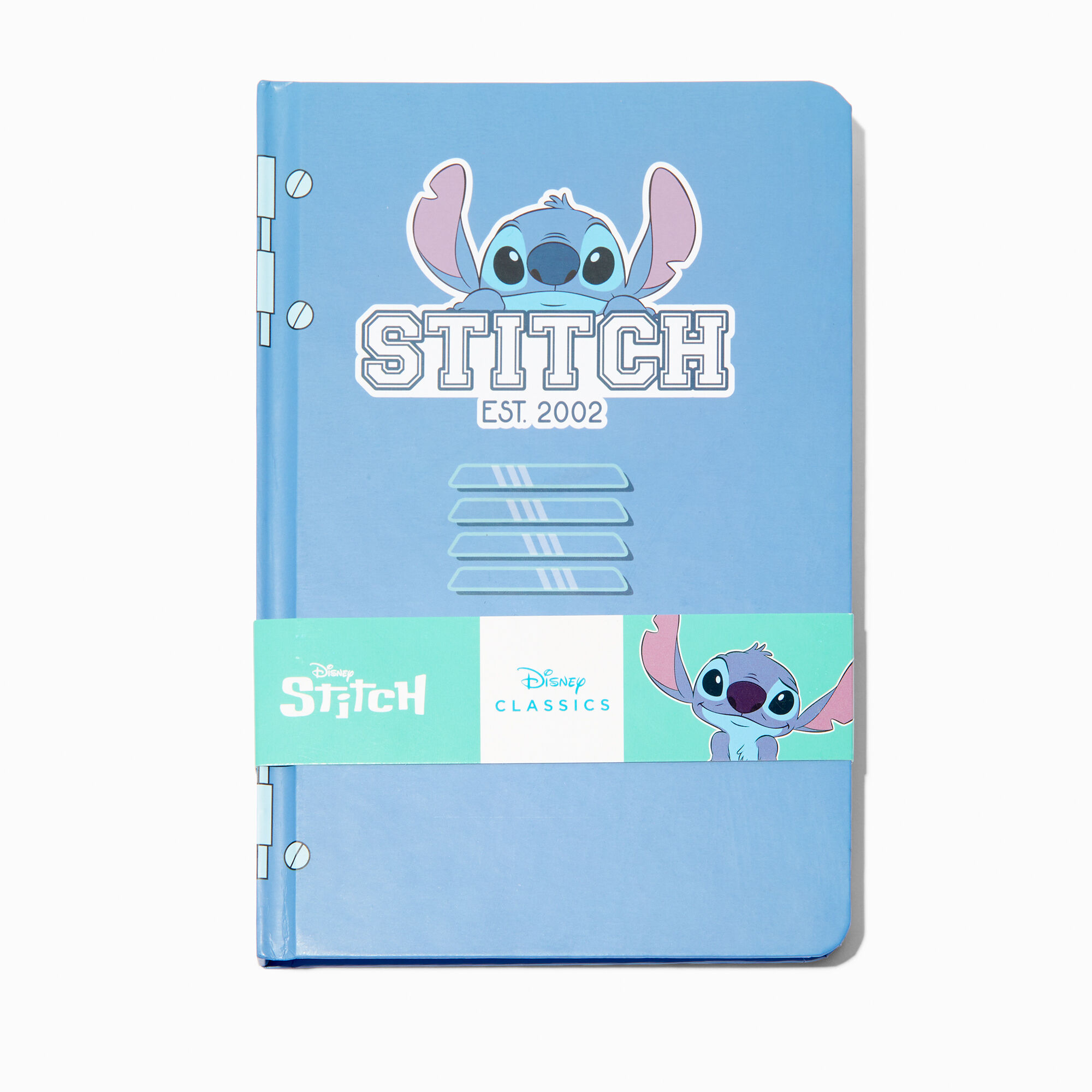 View Claires Disney Stitch Locker Notebook information