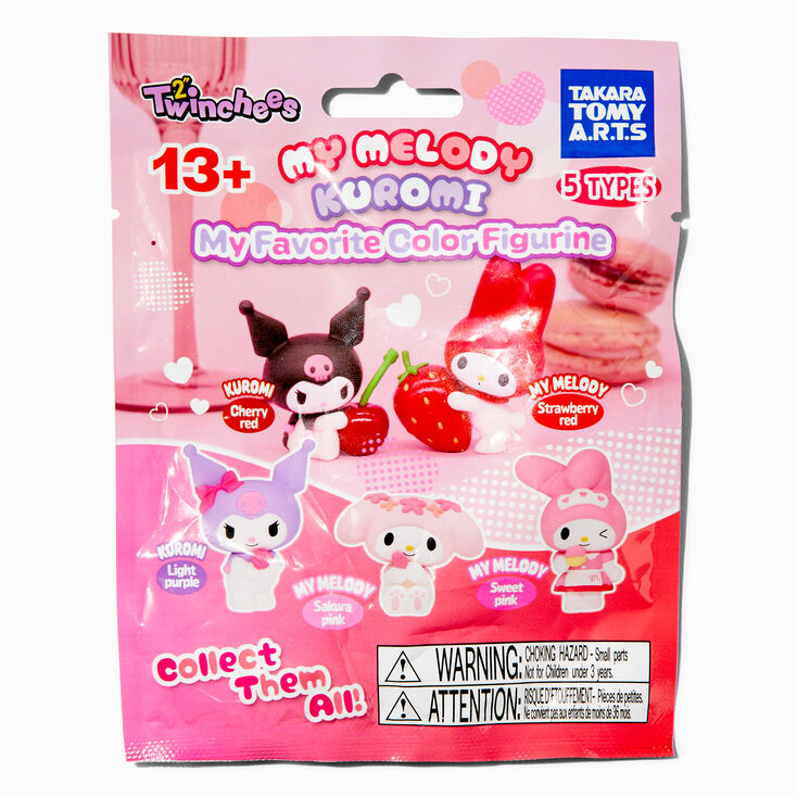 My Melody&trade; Kuromi&trade; My Favorite Color Figurine Blind Bag - Styles May Vary,