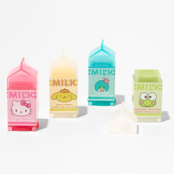 Hello Kitty&reg; And Friends Milk Carton Lip Balm Set &#40;4 pack&#41;,