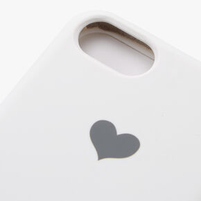 White Heart Phone Case - Fits iPhone&reg; 6/7/8/SE,