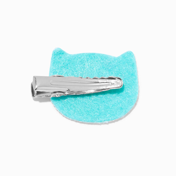Claire&#39;s Club Glitter Cat Hair Clips - 6 Pack,