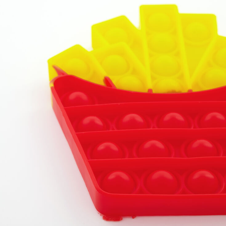 Fast Food Push Poppers Fidget Toy - Styles Vary,