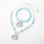 Claire&#39;s Club Beaded Cat Jewellery Set - Mint, 2 Pack,
