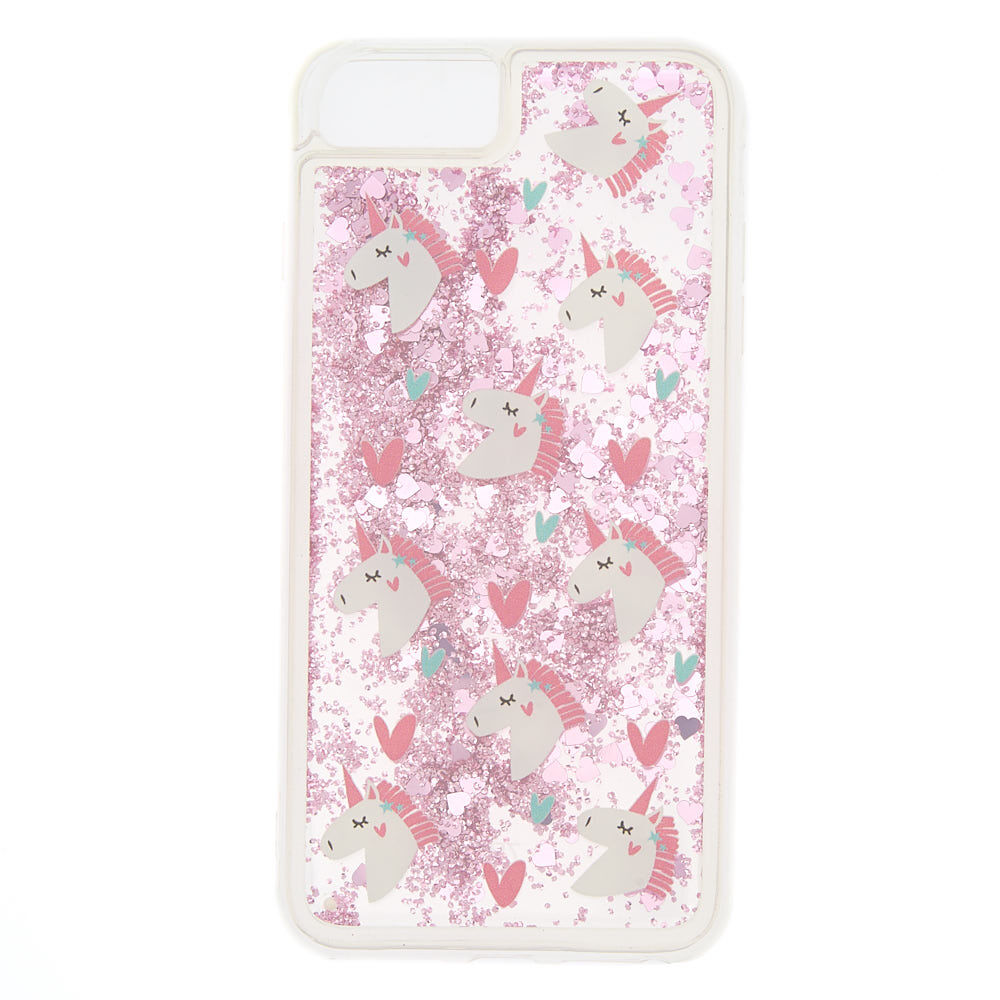Pink Glitter Unicorn Phone Case,