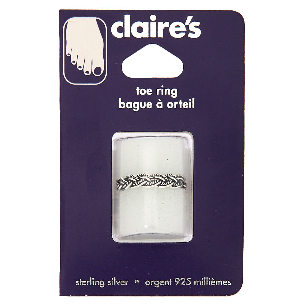 Sterling Silver Antique Toe Ring,
