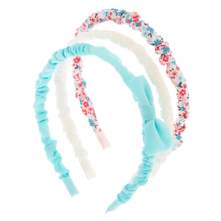 Claire&#39;s Club Scrunched Headbands - 3 Pack,
