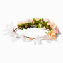 Orange Flower Crown,