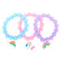 Claire&#39;s Club Rainbow Matte Beaded Stretch Bracelets - 3 Pack,