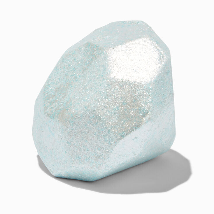 Bombe de bain en forme de diamant bleue - Past&egrave;que,