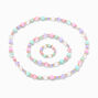 Claire&#39;s Club Pastel Rainbow Beaded Jewellery Set - 3 Pack,