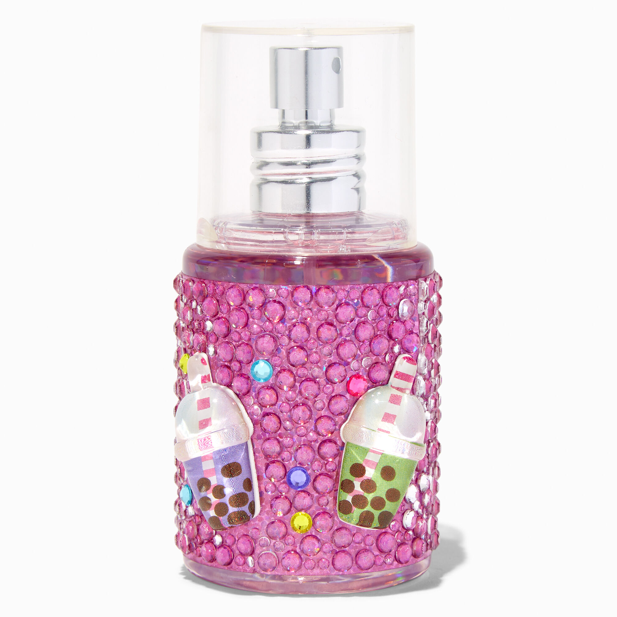 View Claires Boba Tea Bling Body Spray Rainbow information