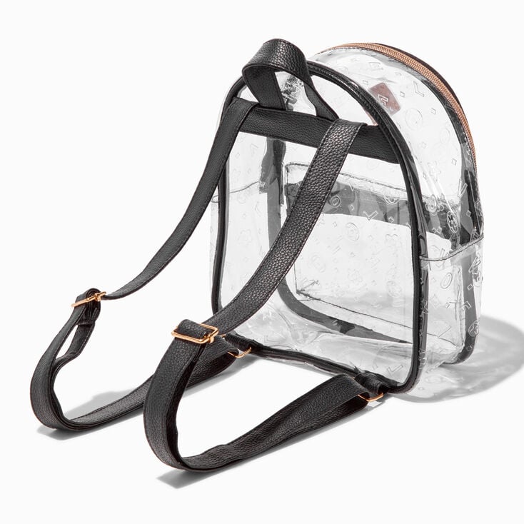 Clear Status Icons Small Backpack,
