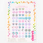 Claire&#39;s Club Pastel Unicorn Stick On Earrings - 30 Pack,