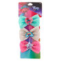 Trolls World Tour Glitter Bow Hair Clips &ndash; 3 Pack,