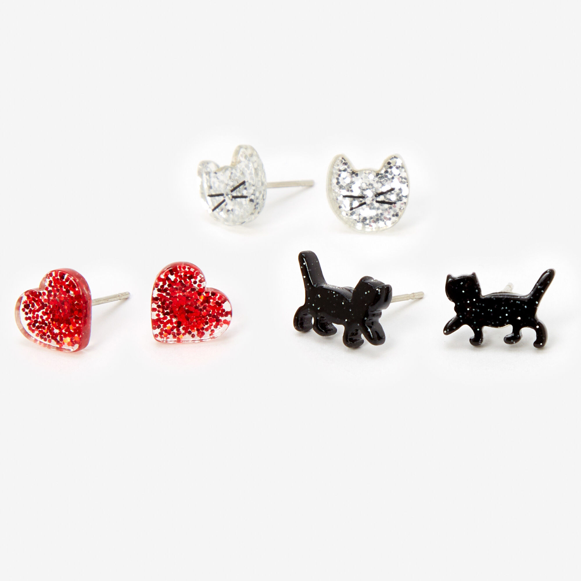 Claire's discount cat earrings