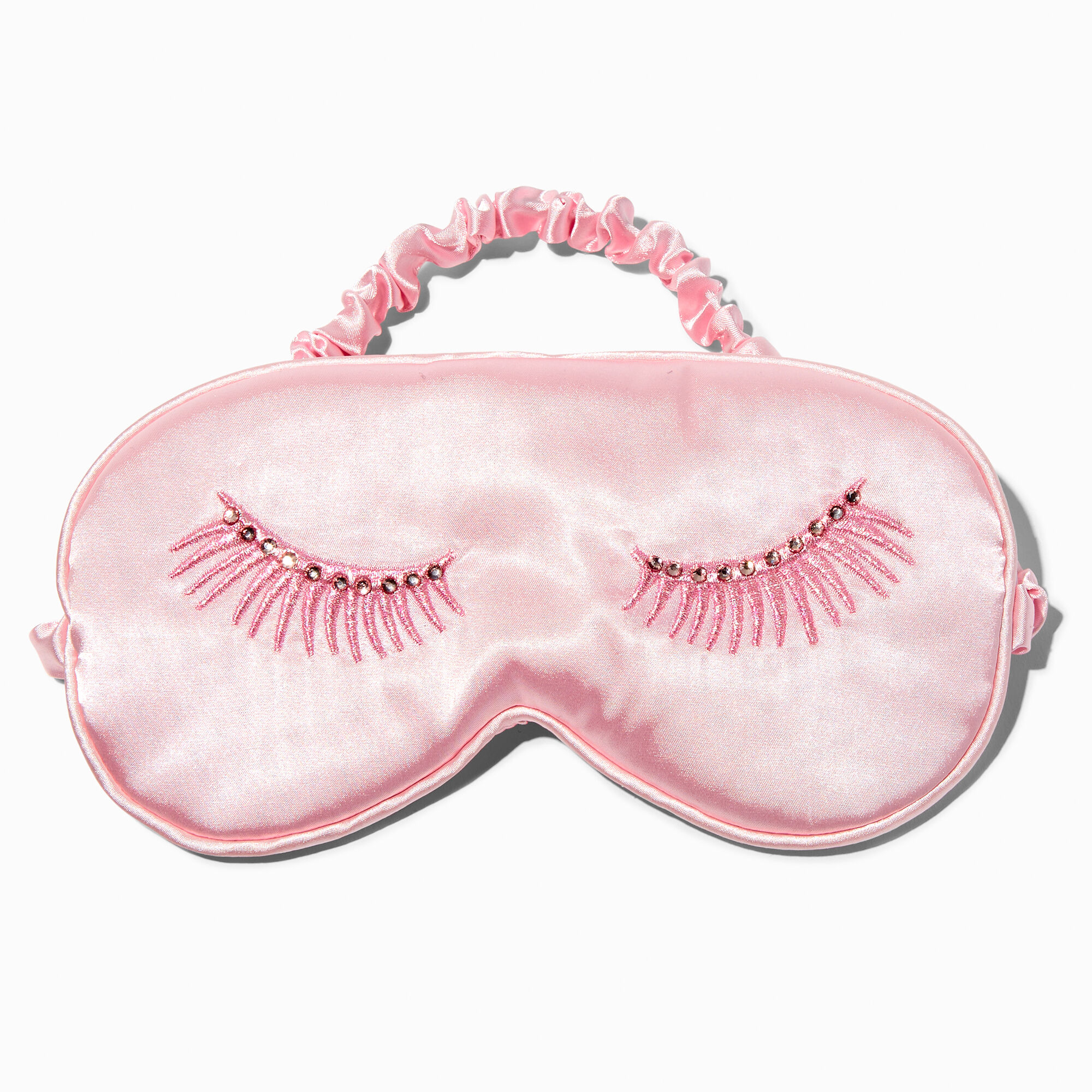 View Claires Blush Eyelash Satin Sleeping Mask information