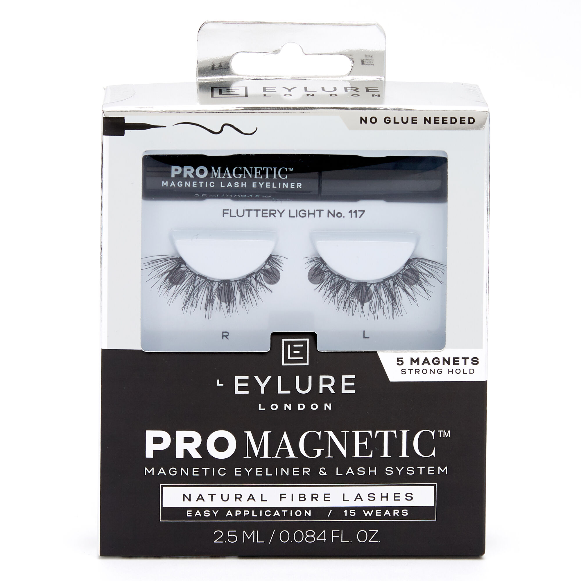 Système eyeliner et faux cils aimantés Eylure Pro Fluttery Light No. 117,