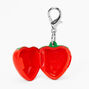 Strawberry Charm Keychain Lip Gloss,