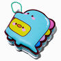 Puffy Dinosaur Mini Notebook Keychain,