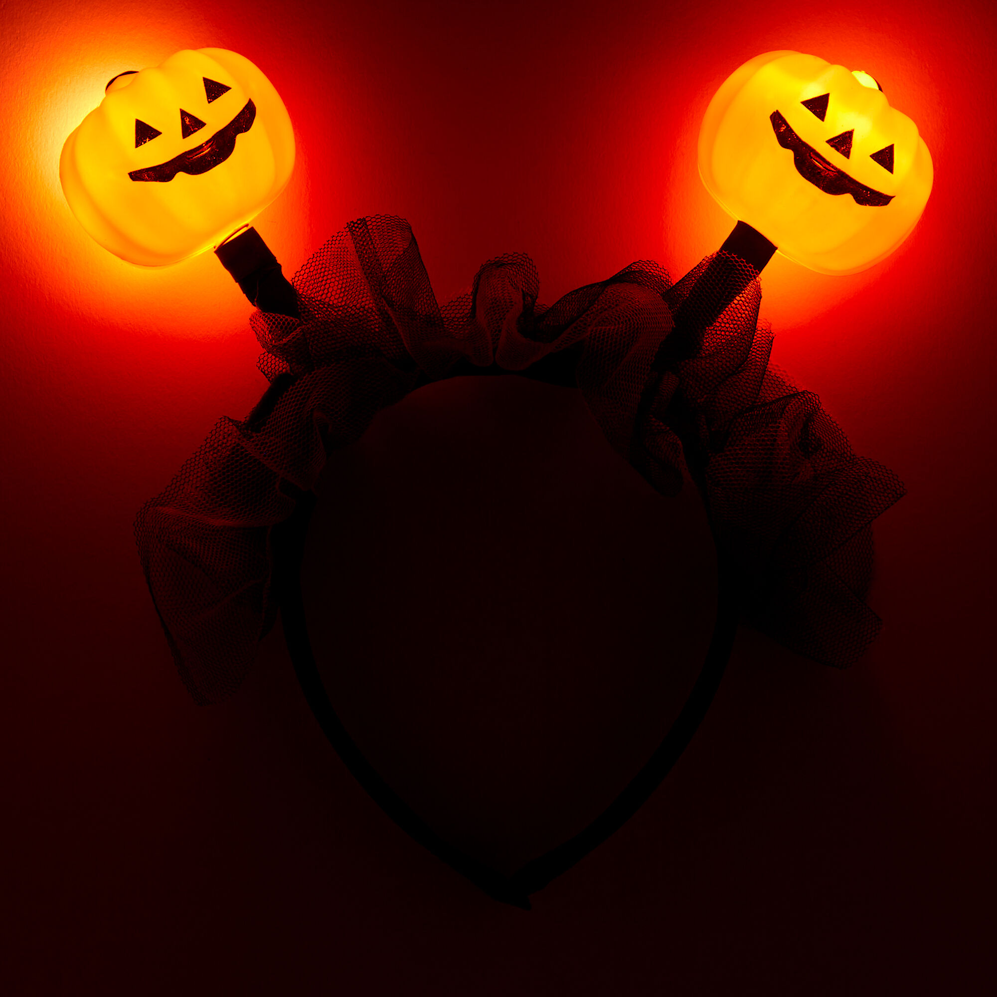 Pumpkin Halloween Deely Bopper Headband,