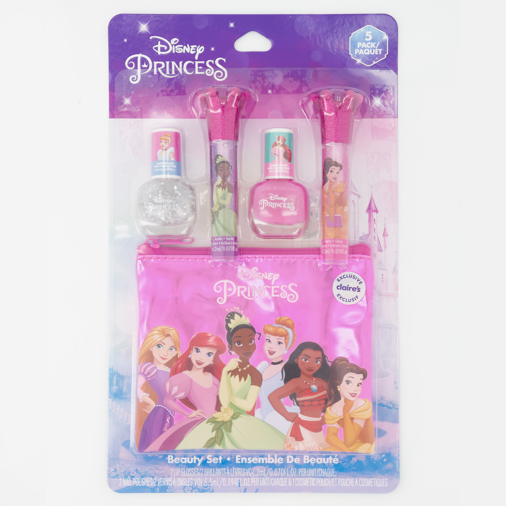 Disney Princess Beauty Set – 5 Pack,