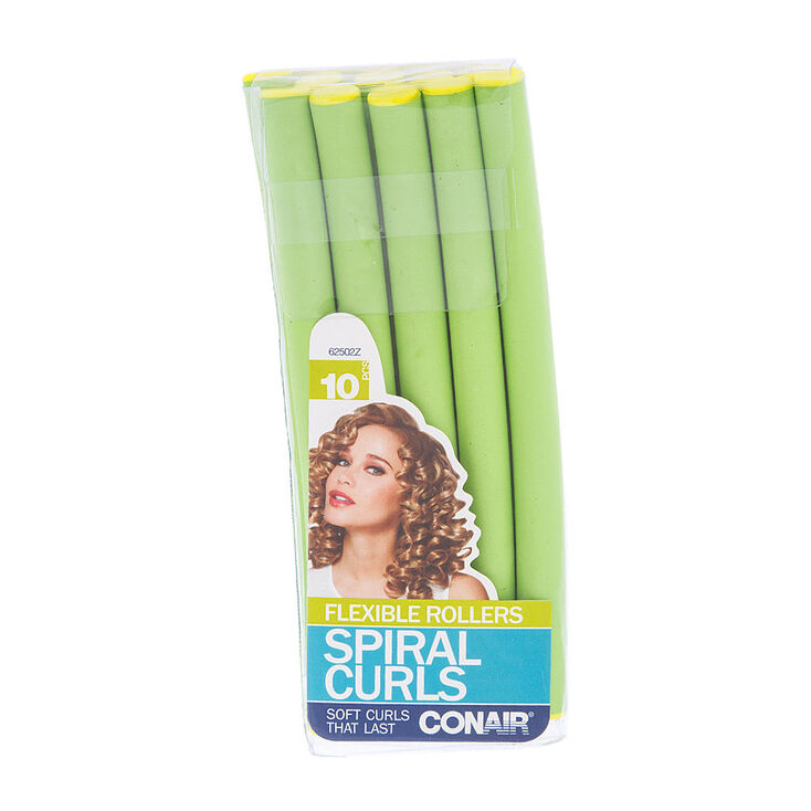 Conair Spiral Curls Flexible Rollers Claire S Us Conair has everything you need for beautiful hair create soft, bouncy curls with flexible spiral rollers. conair spiral curls flexible rollers