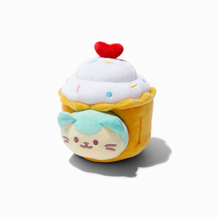 Anirollz&trade; Bakery Claire&#39;s Exclusive Kittiroll Cupcake Soft Toy,