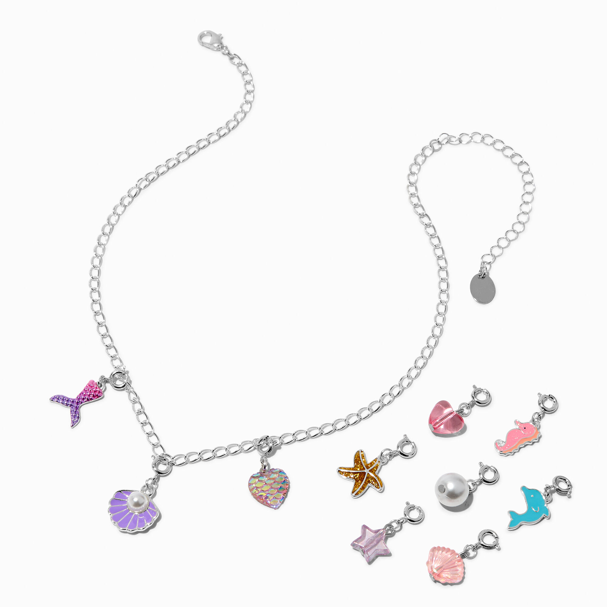 Claire's Club Make-It-Yourself Sea Animals Necklace Kit