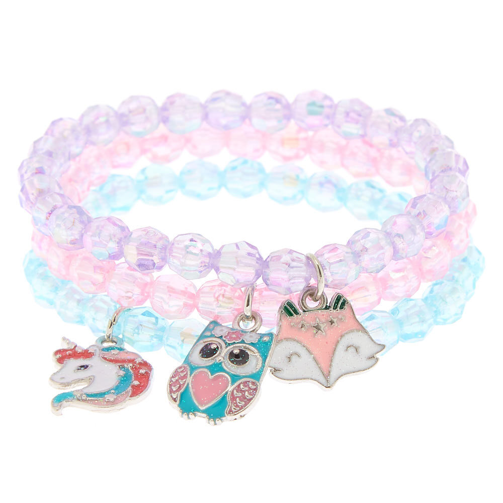 Cute Critter Food Adjustable Friendship Bracelets - 5 Pack | Claire's US