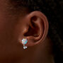 Glitter Cat, Bears &amp; Paws Clip-On Earrings - 3 Pack,