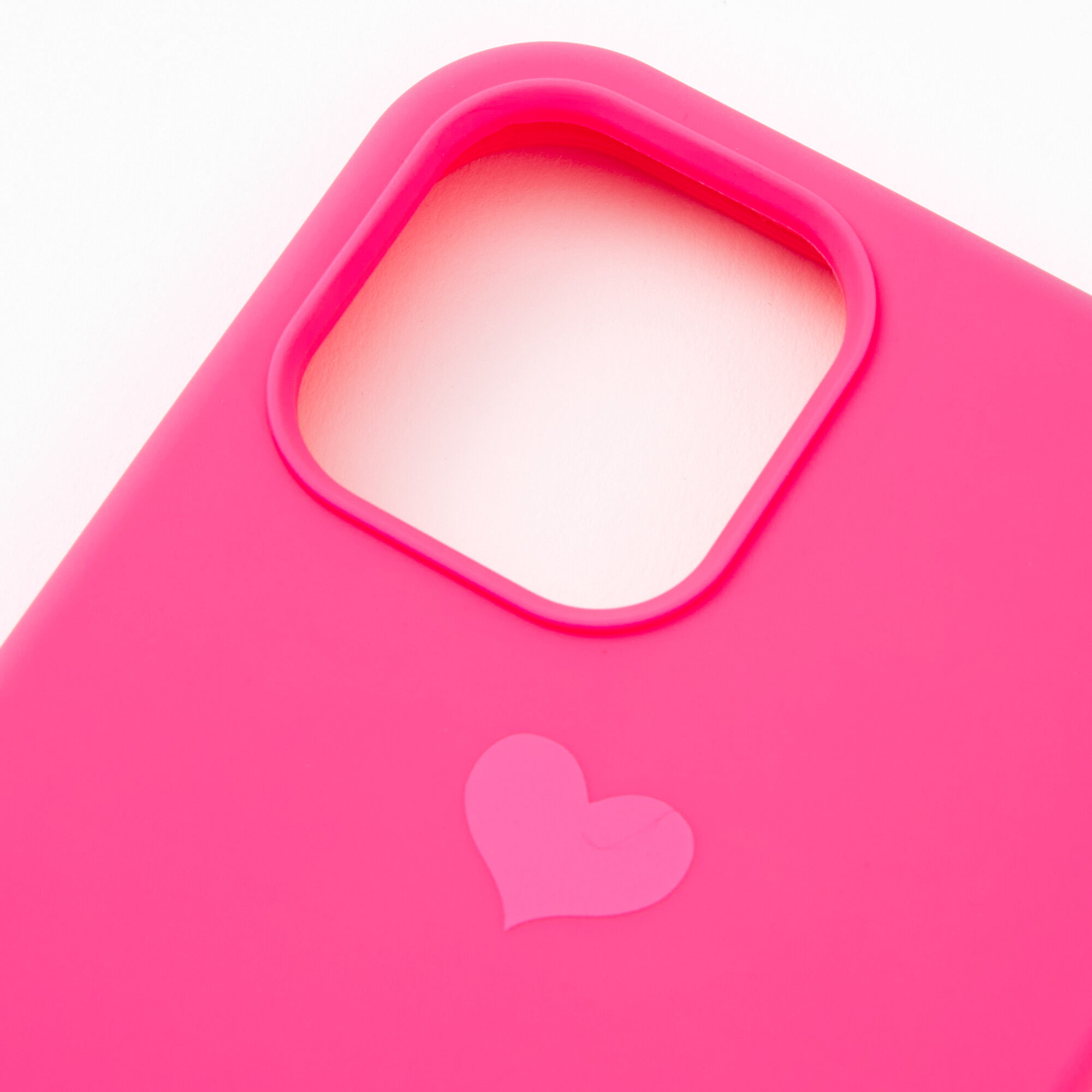 Neon Pink Heart Phone Case - Fits iPhone® 12/12 Pro,