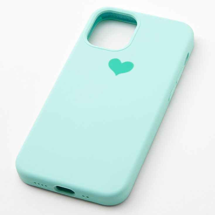 Mint Heart Phone Case Fits Iphone 12 Mini Claire S Us