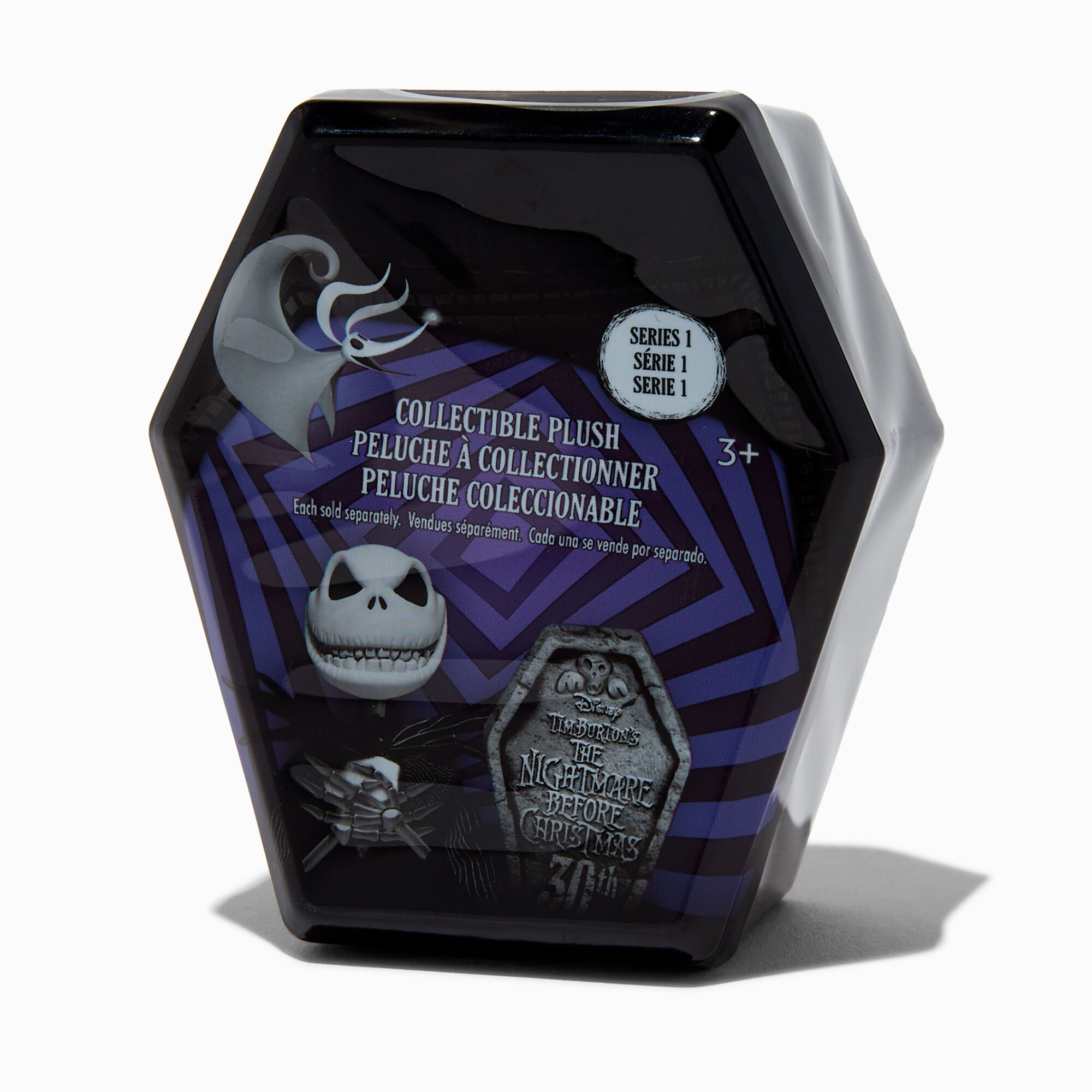 The Nightmare Before Christmas Coffin Collectible Plush Blind Bag Styles Vary Claire s US