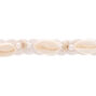 Pearl Cowrie Shell Braided Choker Necklace - White,