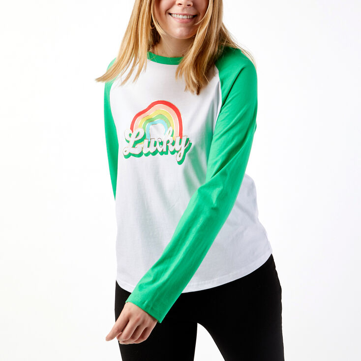 Lucky Raglan Long Sleeve Shirt,