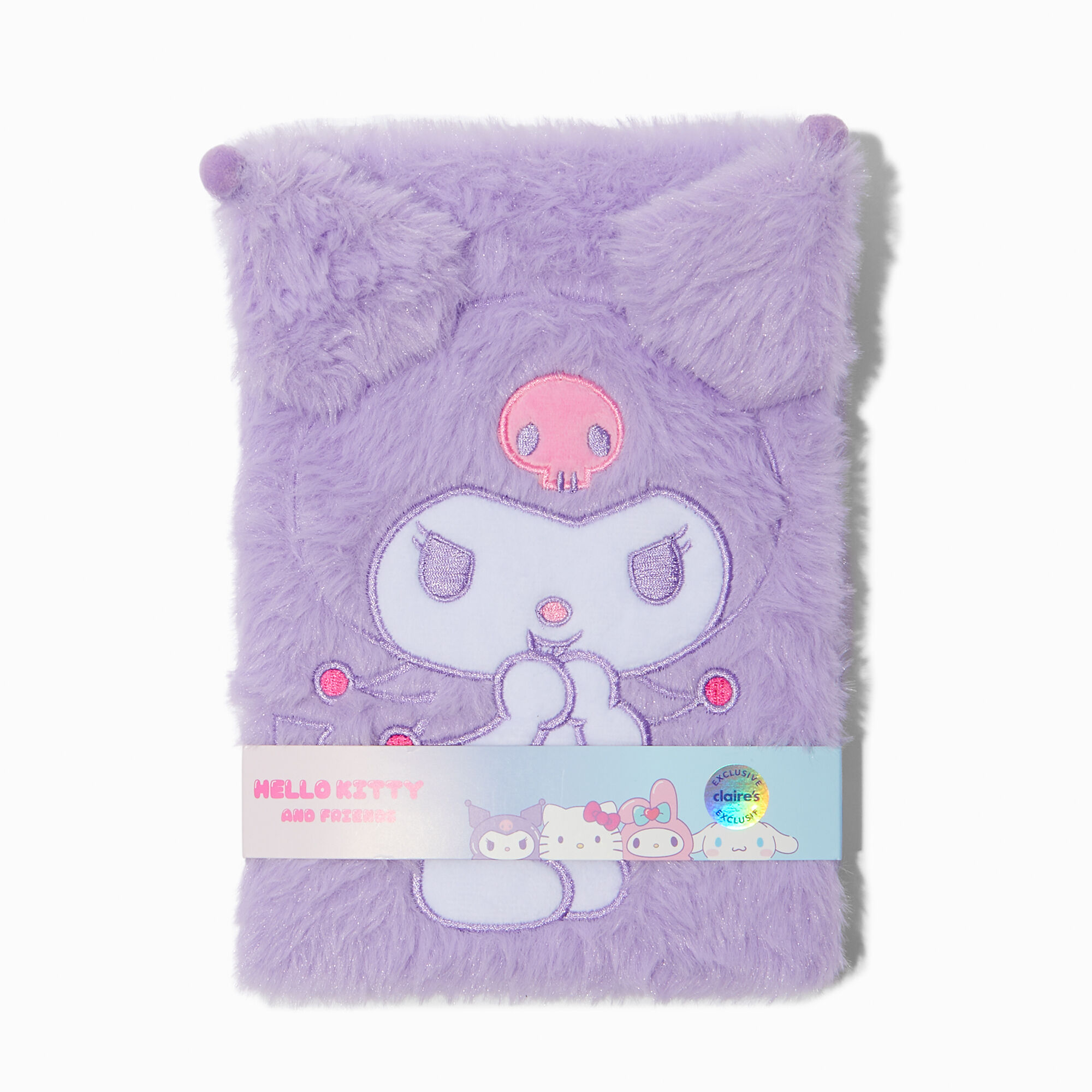 View Hello Kitty And Friends Claires Exclusive Kuromi Plush Notebook information