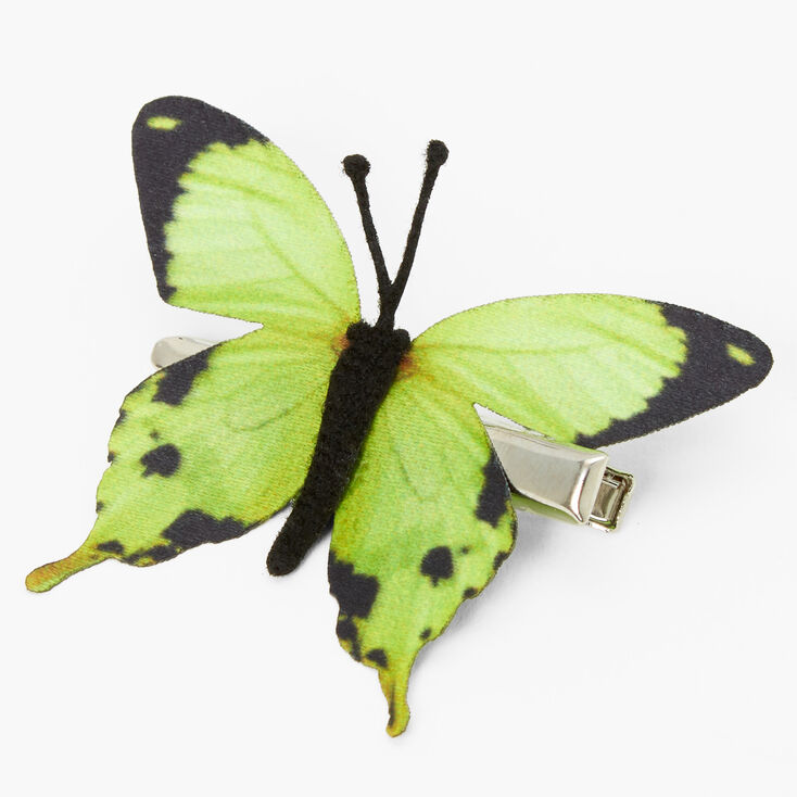 Green Butterfly Hair Clip,