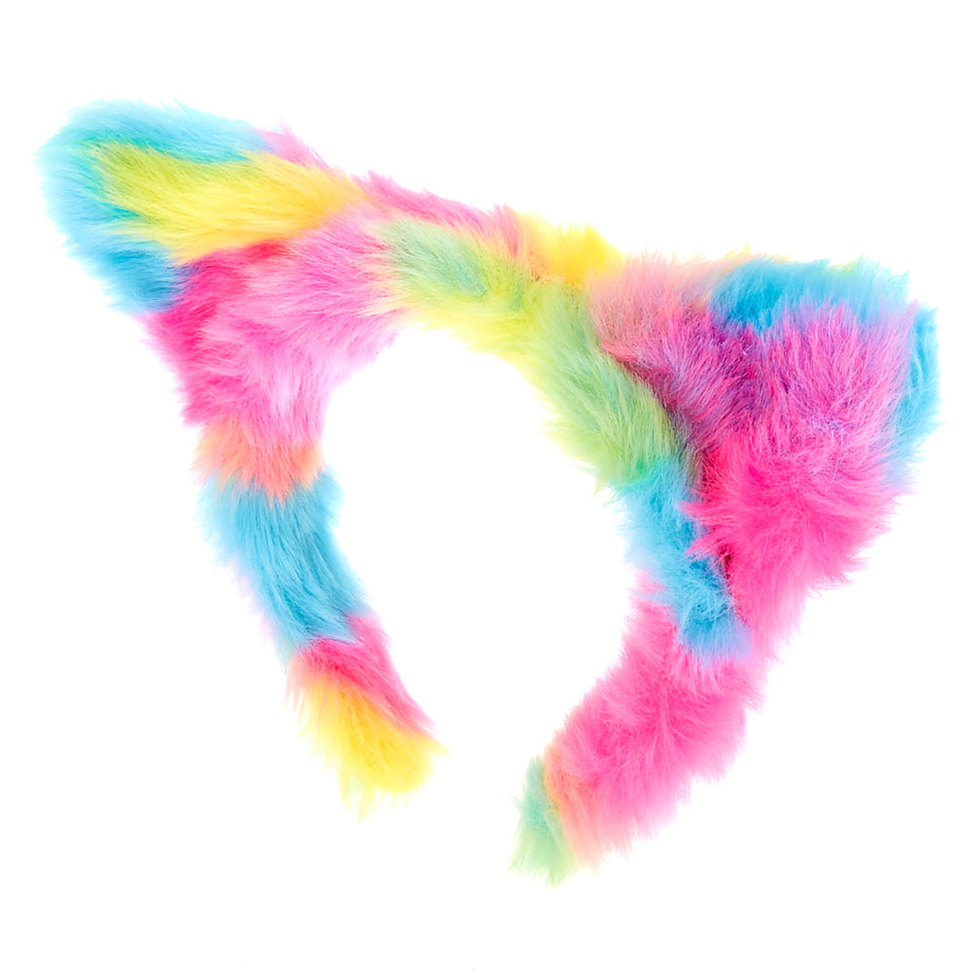 Furry Rainbow Cat Costume Set- 3 Pack | Claire's